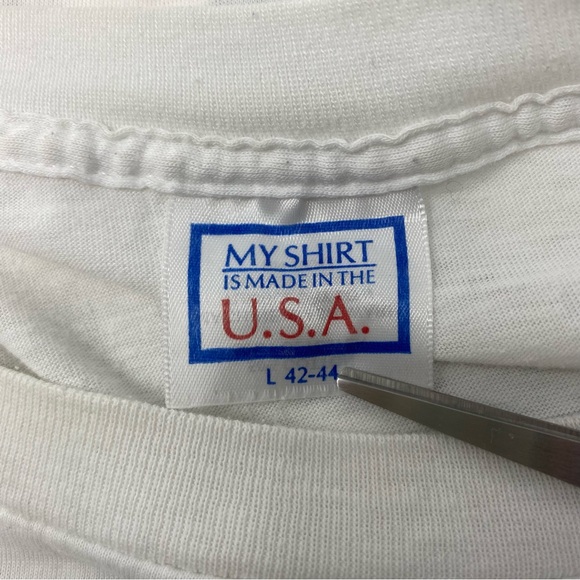 Coca-Cola Max Headroom Catch The Wave T-Shirt Large Vintage 1980s Single Stitch - Picture 7 of 8